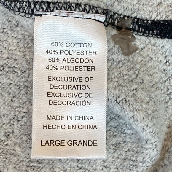 Tommy Bahama Men’s Crew Neck Sweater Navy/Gray Sz L. #344G - Picture 6 of 7